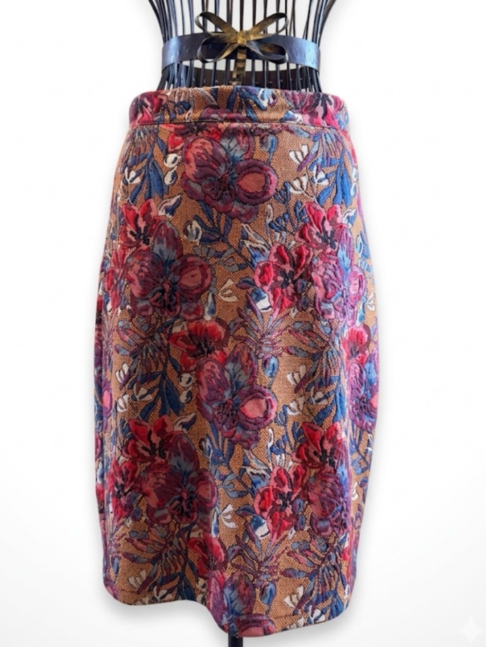 Anthropologie - Maeve - Floral Tapestry - Pencil Skirt - Size Small